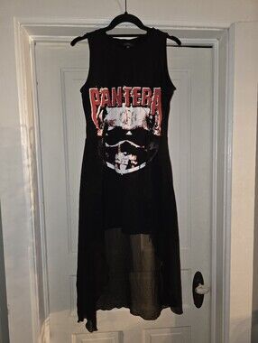 Pantera Bodycon Sheer Skirt Fairy Whimsy Dress READ